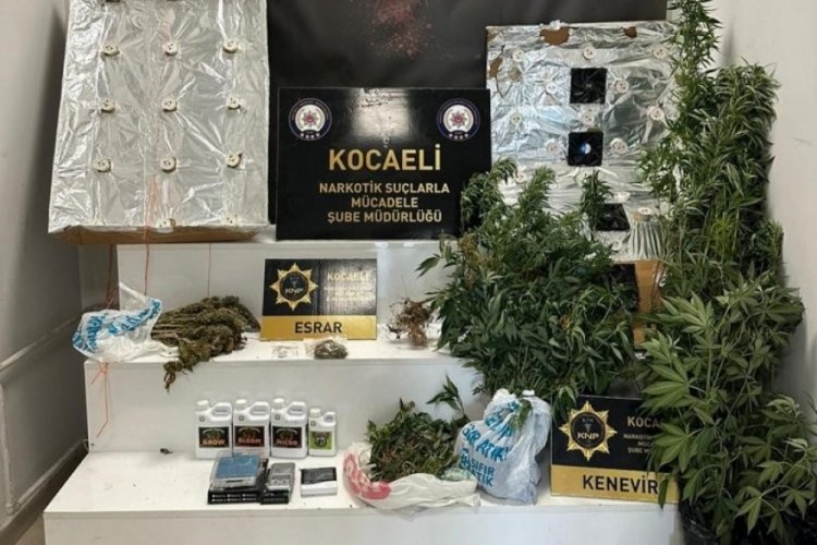 Kocaeli'nde uyuşturucu operasyonu: 6 g&ouml;zaltı