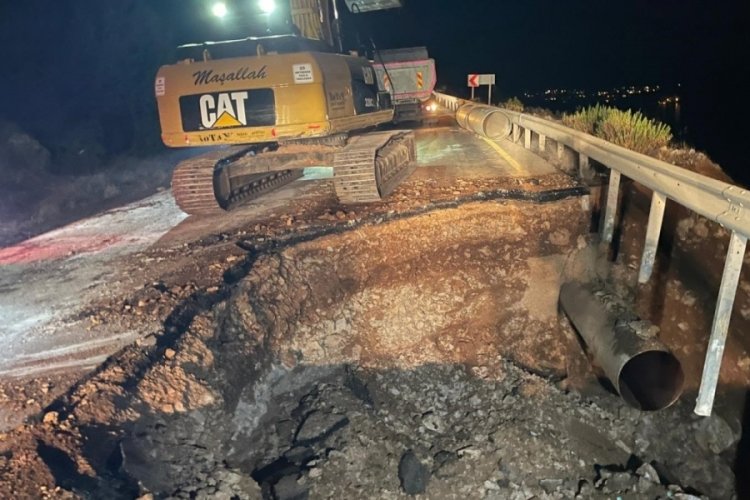 Muğla'da isale hattı patladı