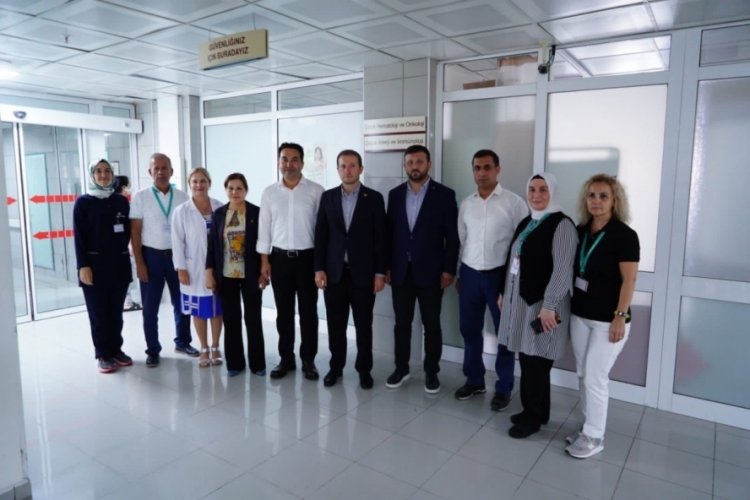 Milletvekili Kılı&ccedil; hastanede tedavi g&ouml;ren &ccedil;ocukları ziyaret etti