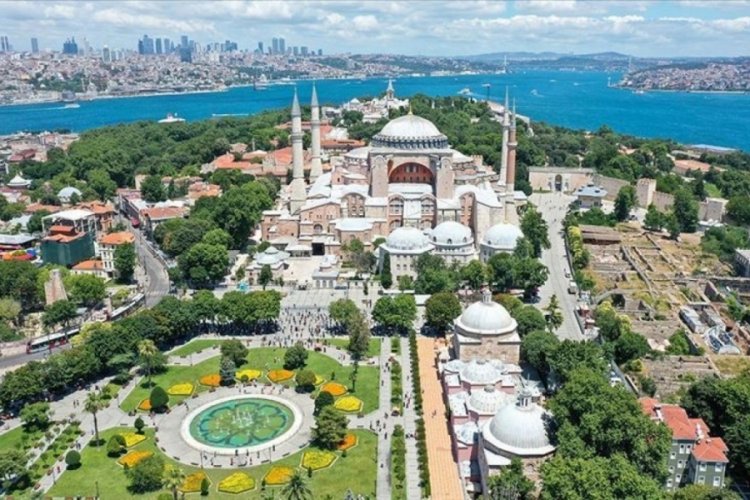 Ayasofya-i Kebir Camii Şerifi'nde restorasyon başladı