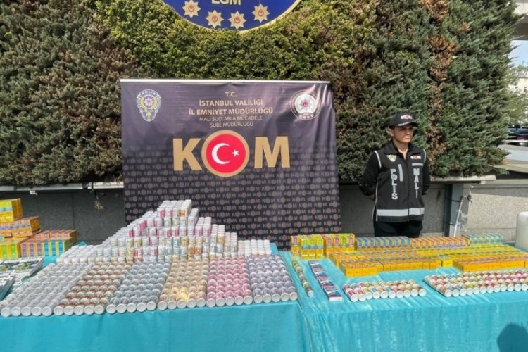 İstanbul'da sahte ila&ccedil; operasyonunda 2 kişi yakalandı