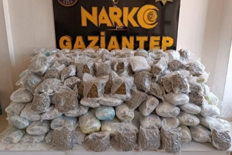 Gaziantep'te bir ara&ccedil;ta 81 kilo shunk ele ge&ccedil;irildi