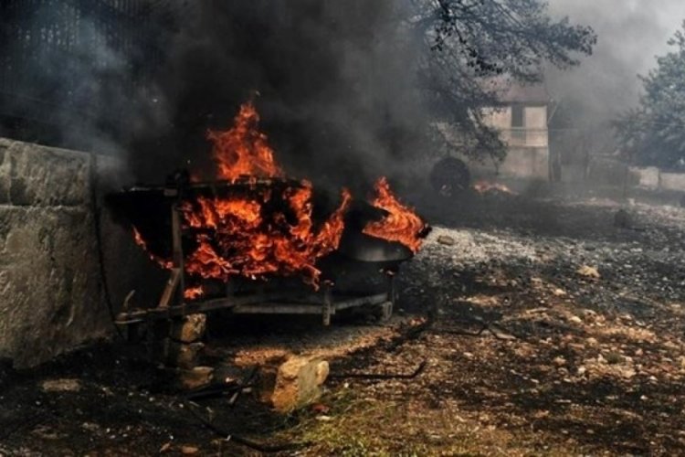 Dedeağa&ccedil;'ta orman yangını nedeniyle OHAL ilan edildi