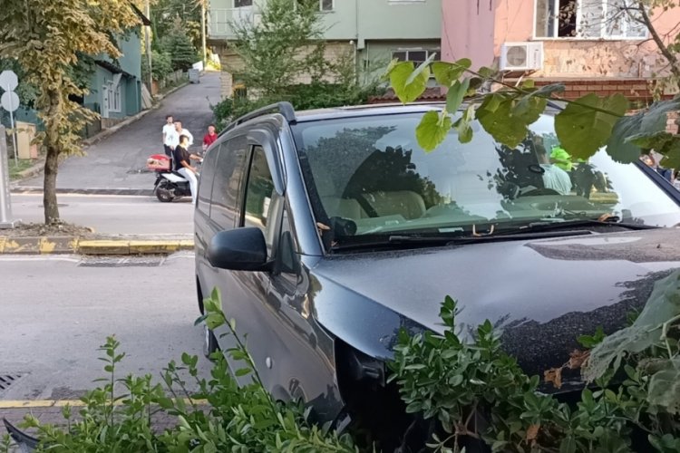 Kocaeli'nde turistleri taşıyan minib&uuml;s ağaca &ccedil;arptı: 6 yaralı