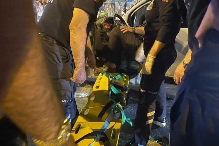 Elazığ'da trafik kazası: 2 yaralı