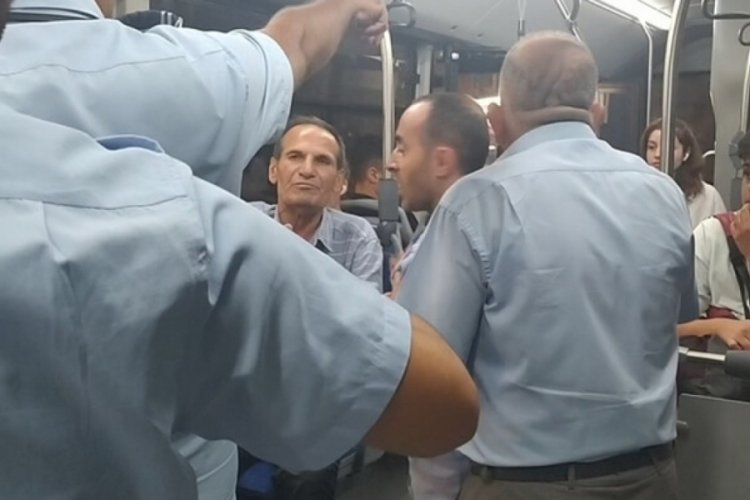 Eskişehir'de sarhoş adam otob&uuml;s&uuml; birbirine kattı