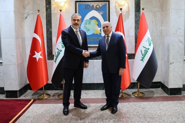 Bakan Fidan, Irak'ta