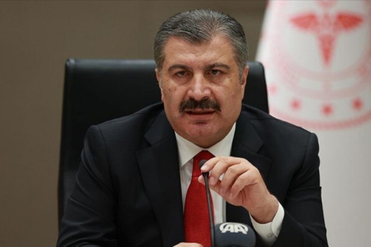 Fahrettin Koca'dan &Ccedil;anakkale orman yangını a&ccedil;ıklaması!