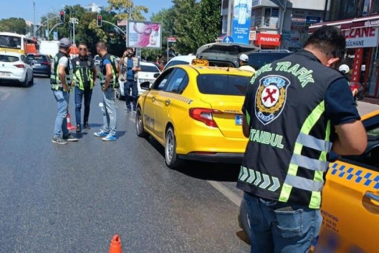 İstanbul'da taksilere 'kısa mesafe' denetimi
