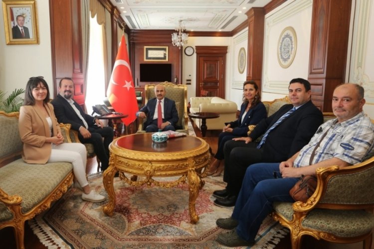 Bursada Bug&uuml;n'den Vali Demirtaş'a 'hoş geldiniz'&nbsp;ziyareti