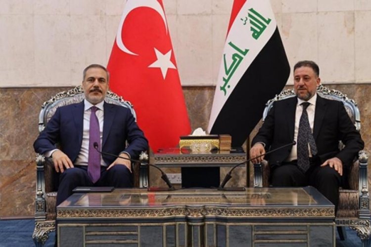 Bakan Fidan, Irak Egemenlik İttifakı Lideri Han&ccedil;er ile g&ouml;r&uuml;şt&uuml;