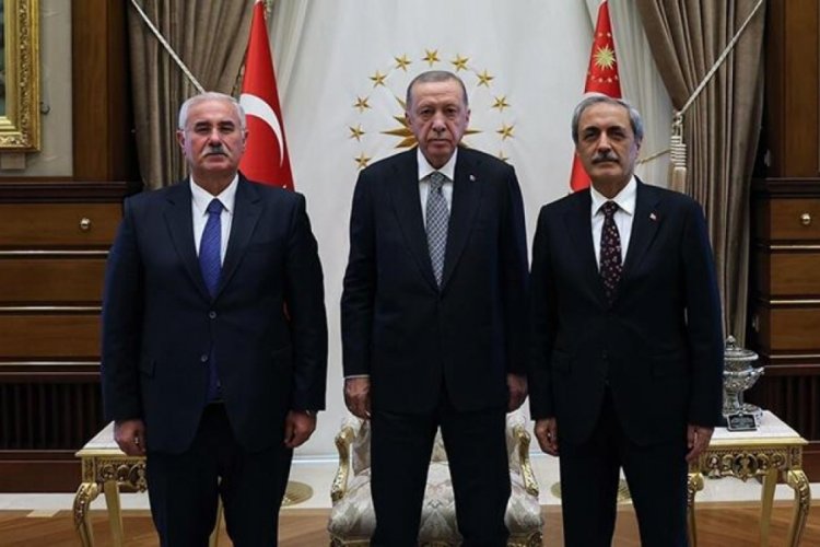 Cumhurbaşkanı Erdoğan, Yargıtay Başkanı Akarca'yı kabul etti