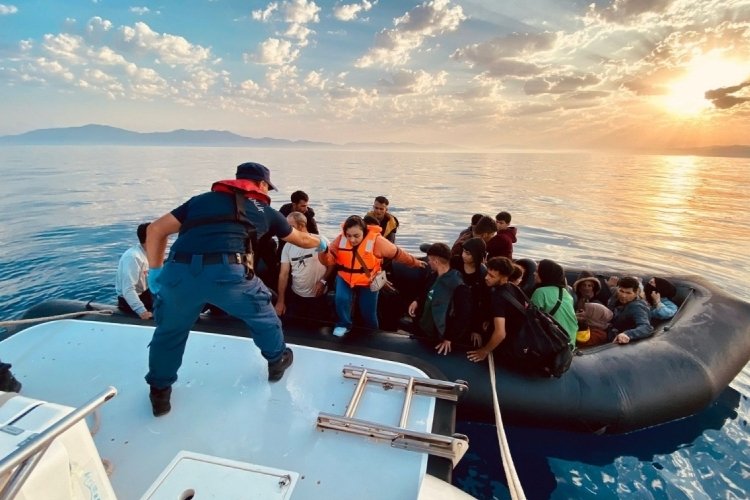 Aydın'da 37 d&uuml;zensiz g&ouml;&ccedil;men yakalandı