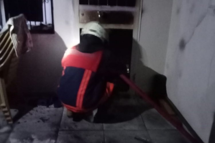 Mersin'de ev yangını korkuttu