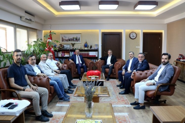 M&Uuml;SİAD Bursa Şubesi'nden Cumhuriyet Başsavcısı Solmaz'a Ziyaret