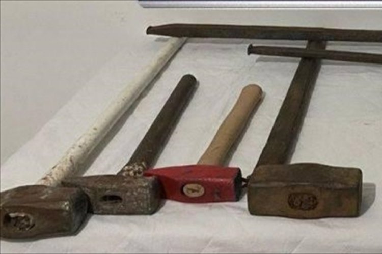 Kars'ta ka&ccedil;ak kazı yapan 8 kişi yakalandı