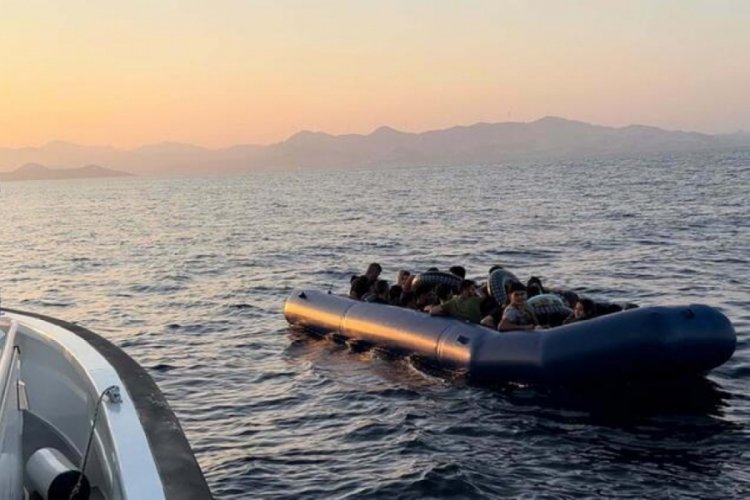 Muğla'da 35 ka&ccedil;ak g&ouml;&ccedil;men kurtarıldı!