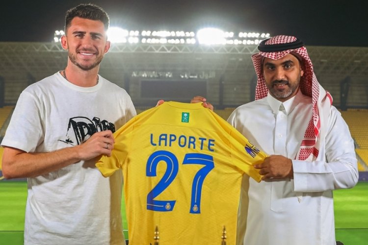Al-Nassr,  d&uuml;nya yıldızı Aymeric Laporte'yi kadrosuna kattı