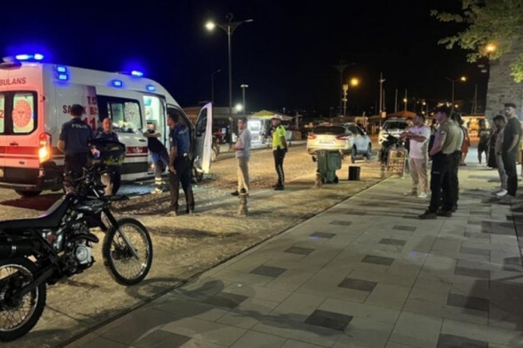 Sinop'ta iki kişi arasında &ccedil;ıkan bı&ccedil;aklı kavgada 1 kişi yaralandı