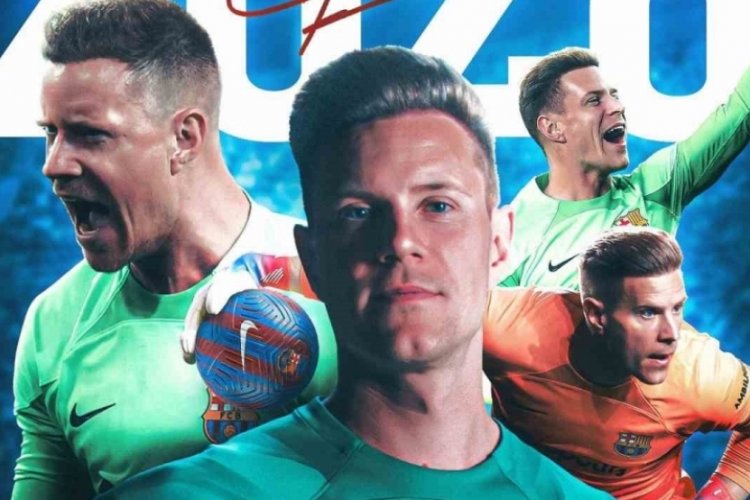 Barcelona, Marc-Andre ter Stegen ile 2028 yılına kadar devam dedi