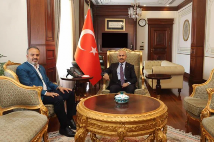 Başkan Aktaş, Bursa Valisi Demirtaş'ı ziyaret etti