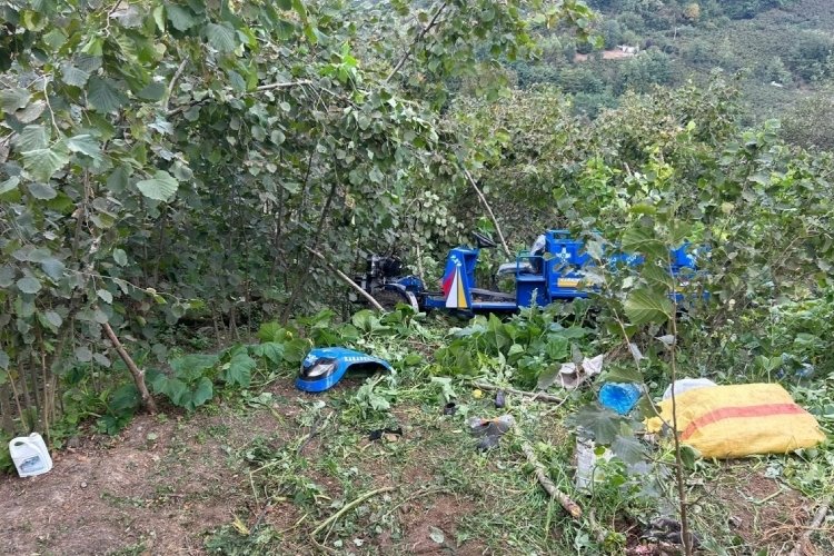Ordu'da patpat kazası: 1 &ouml;l&uuml;