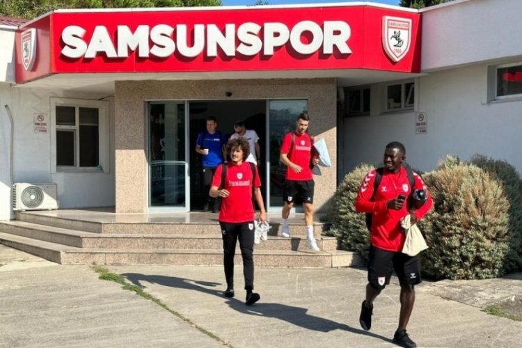 Samsunspor, Kayseri'ye hareket etti