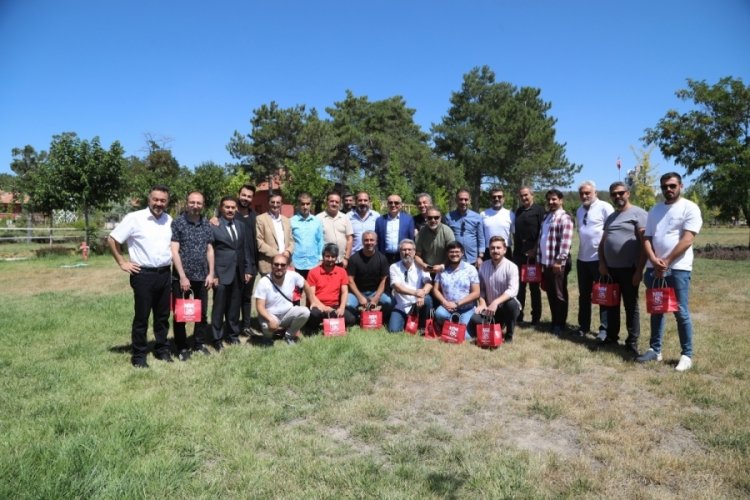 Sivasspor Başkanı Mecnun Otyakmaz, basın mensuplarıyla buluştu