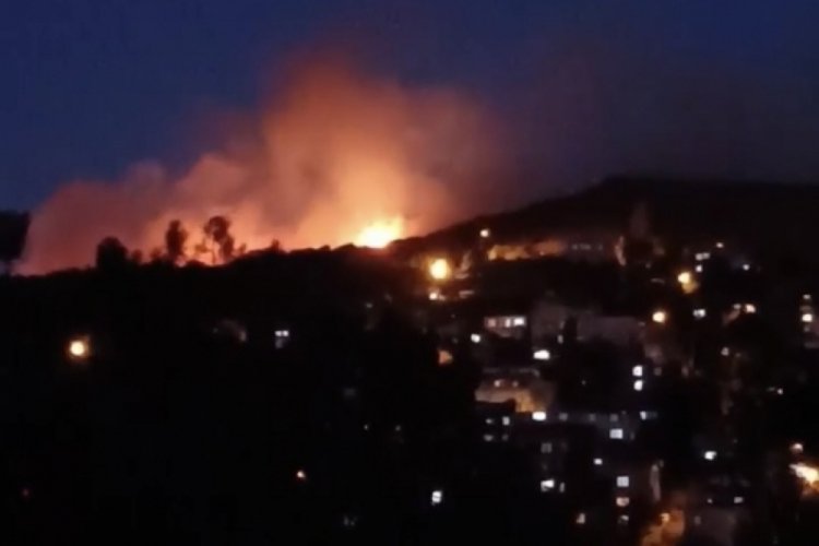İstanbul'daki orman yangınına ekiplerin m&uuml;dahalesi s&uuml;r&uuml;yor
