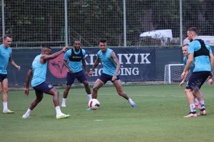 Alanyaspor'da, Hatayspor ma&ccedil;ı hazırlıklarını tamamladı