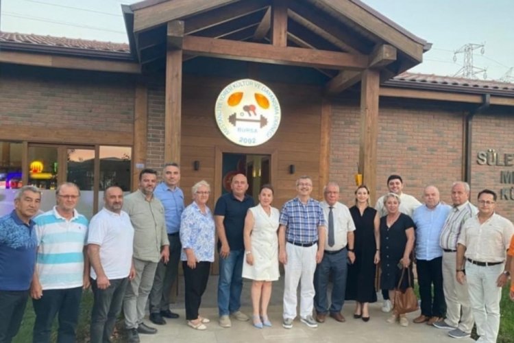 Bursa'da Mestanlılar'a BAL-G&Ouml;&Ccedil; ziyareti