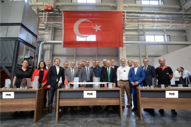 Bakan Kacır'dan, PMS Al&uuml;minyum'un TEKNOSAB'daki 4. fabrikasına ziyaret