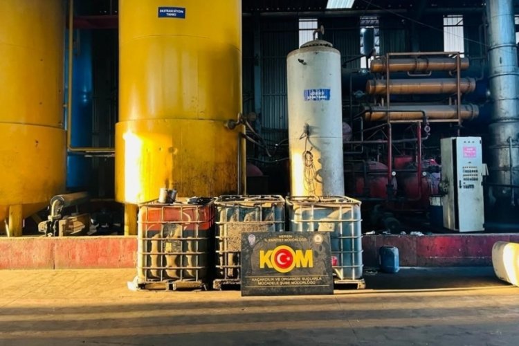 Mersin'de 30 bin litre ka&ccedil;ak akaryakıt ele ge&ccedil;irildi