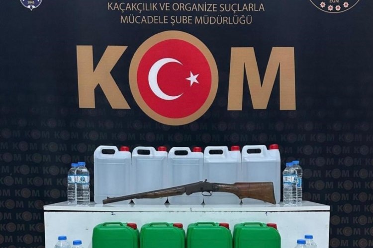 Kars'ta sahte i&ccedil;ki operasyonu