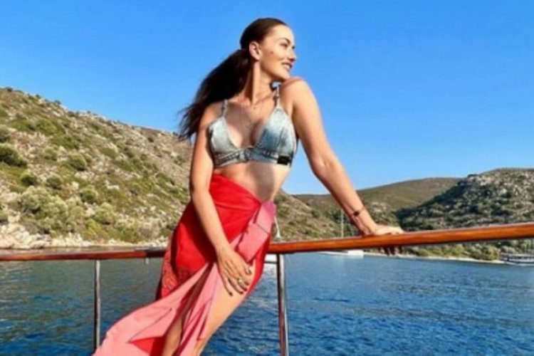 Fahriye Evcen'in G&uuml;naydın paylaşımı b&uuml;y&uuml;k beğeni topladı