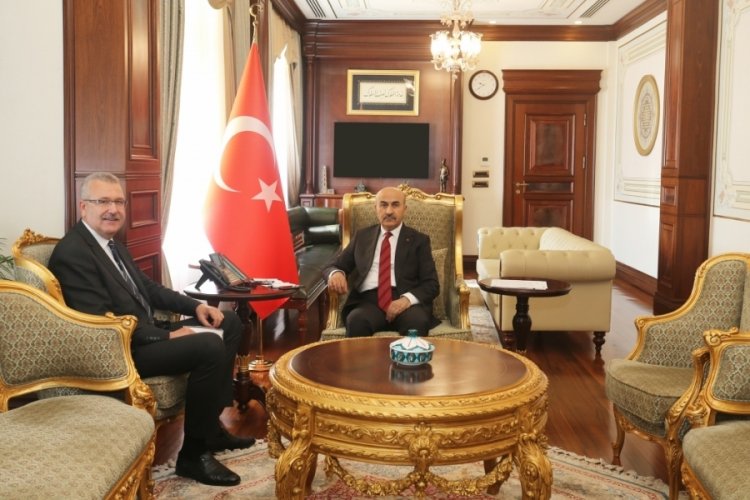 Karacabey ve Orhangazi Belediye başkanları Bursa Valisi Demirtaş'ı ziyaret etti