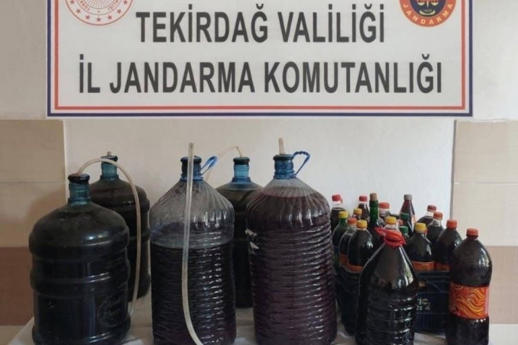 Tekirdağ'da ka&ccedil;ak i&ccedil;ki operasyonu