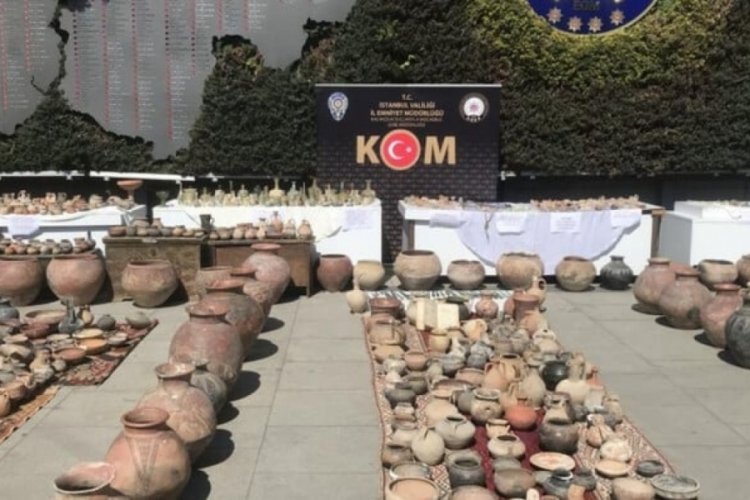 İstanbul'da tarihi eser ka&ccedil;ak&ccedil;ılarına operasyon!