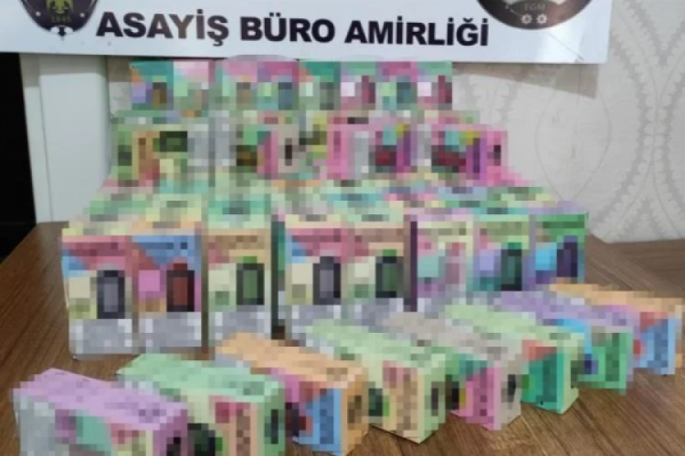 Bursa'da ka&ccedil;ak elektronik sigara operasyonu!