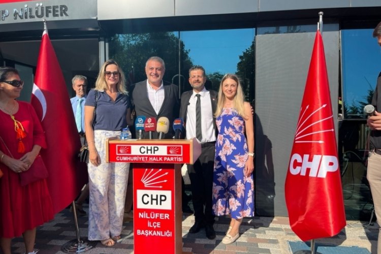 CHP Nil&uuml;fer'de devir teslim