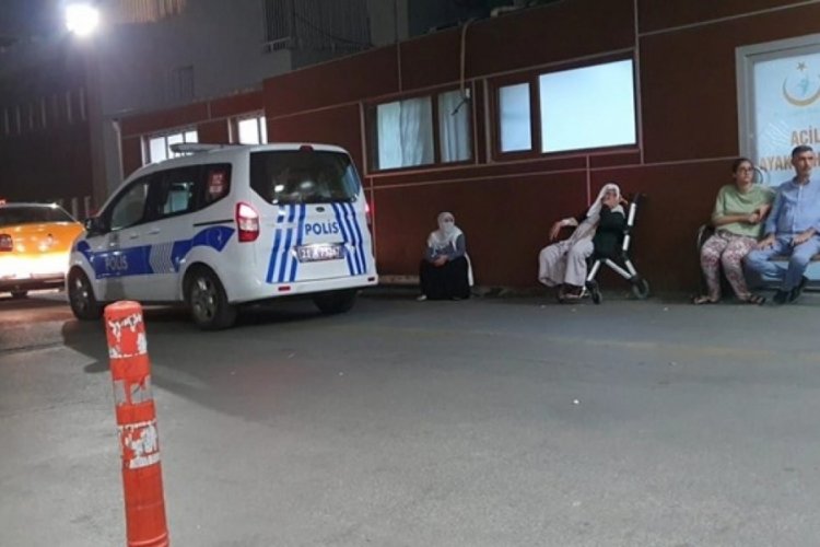 Diyarbakır'da rastgele edilen ateş sonucu başına mermi isabet etti!