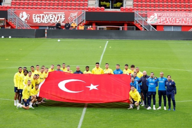 Fenerbah&ccedil;e, Twente ma&ccedil;ı hazırlıklarını tamamladı
