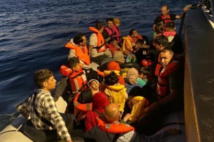 &Ccedil;anakkale'de 39 ka&ccedil;ak g&ouml;&ccedil;men yakalandı