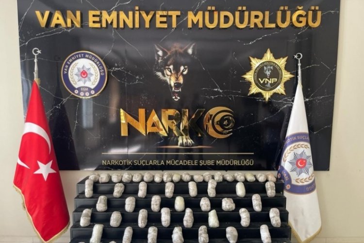 Van'da evde 31 kilo eroin ele ge&ccedil;irildi