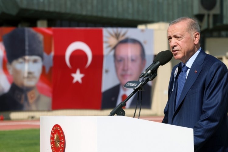 Cumhurbaşkanı Erdoğan'dan savunma sanayii mesajı