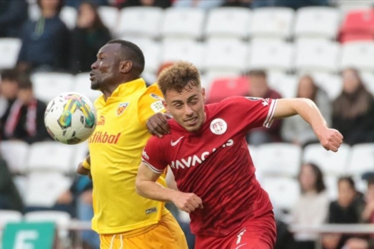 Antalyaspor, S&uuml;per Lig'de yarın Kayserispor'u ağırlıyor