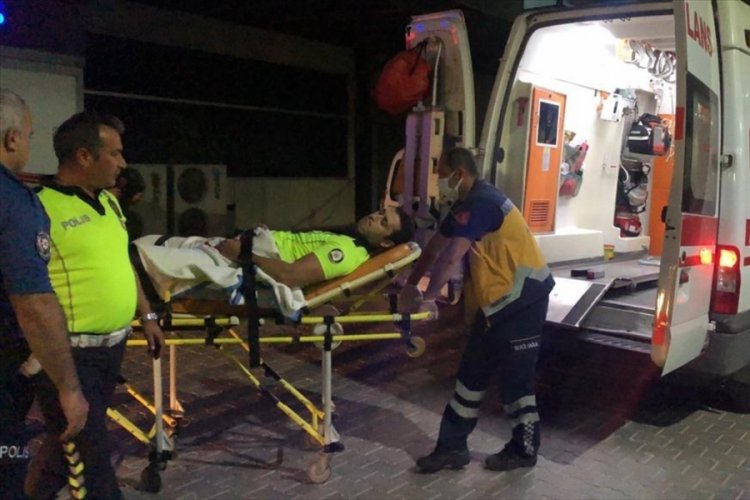 Bursa'da polis memuruna &ccedil;arparak yaralamıştı! S&uuml;r&uuml;c&uuml; tutuklandı