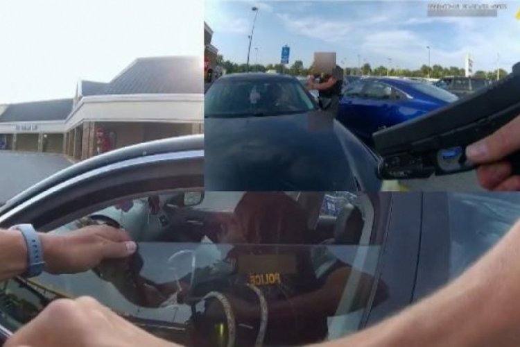 ABD'de polis hamile kadını vurarak &ouml;ld&uuml;rd&uuml;! O anlar kamerada