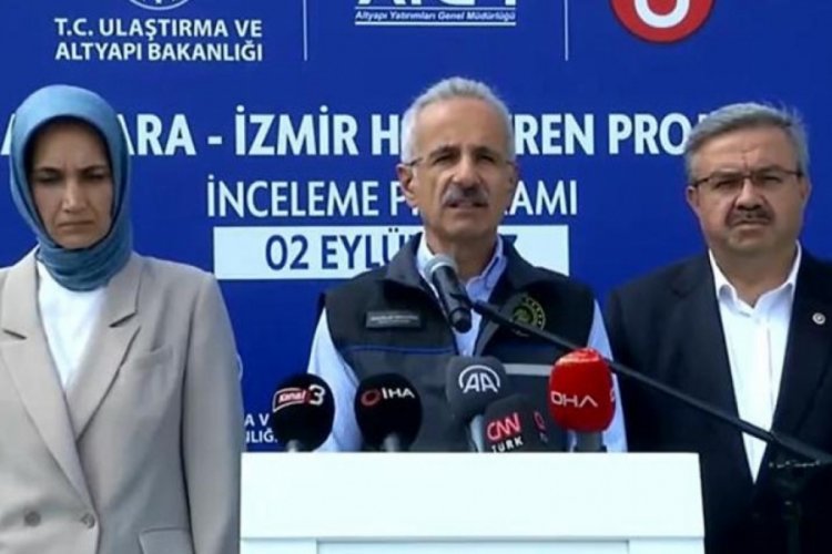 Bakan Uraloğlu a&ccedil;ıkladı! 14 saatlik yol 3.5 saate d&uuml;şecek