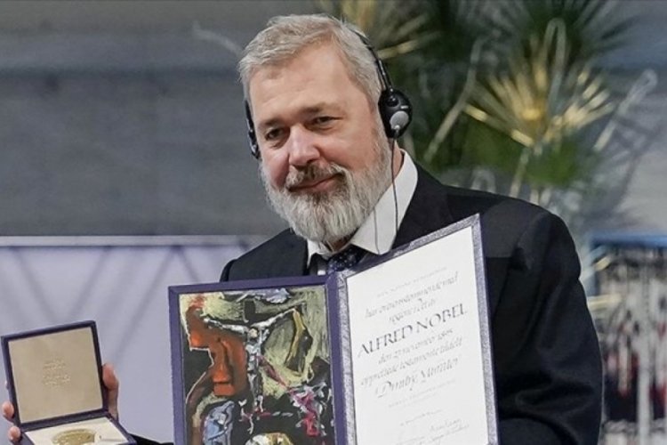 Nobel Barış &Ouml;d&uuml;l&uuml; sahibi gazeteciye ajan su&ccedil;laması